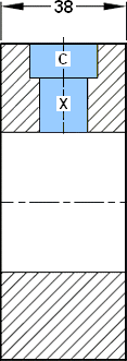 法兰泄压（排液）环（Bleed ring or Drip ring）的尺寸